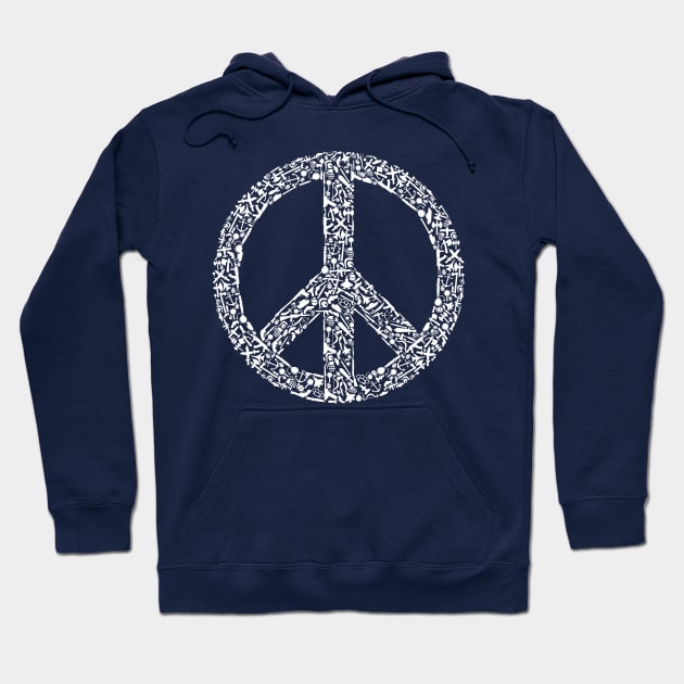 Peace.. Kindof Hoodie by hbwdesigns